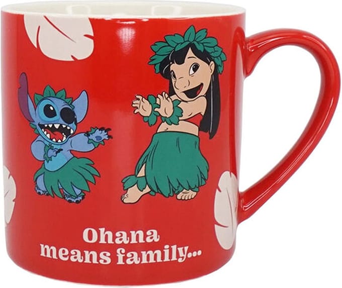 Disney - Lilo & Stitch "Ohana" klassieke mok 310ml