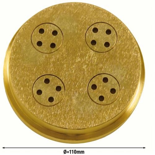 GGM Gastro Nudelformscheibe - Bigoli 3mm passend für NMSM20 - Ø 110mm