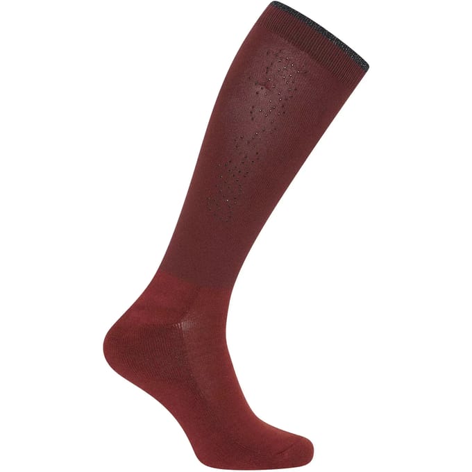 Euro-Star - Sokken Vinny - Paardrijsokken - Pomegranate - Maat 35-38