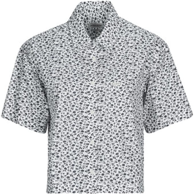 Guess  Overhemd SS CAMP COLLAR BOXY SHIRT