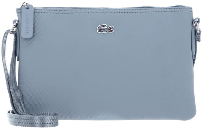 LACOSTE Schoudertas L.12.12 Concept Flat Crossover Bag Tradewinds Lichtblauw