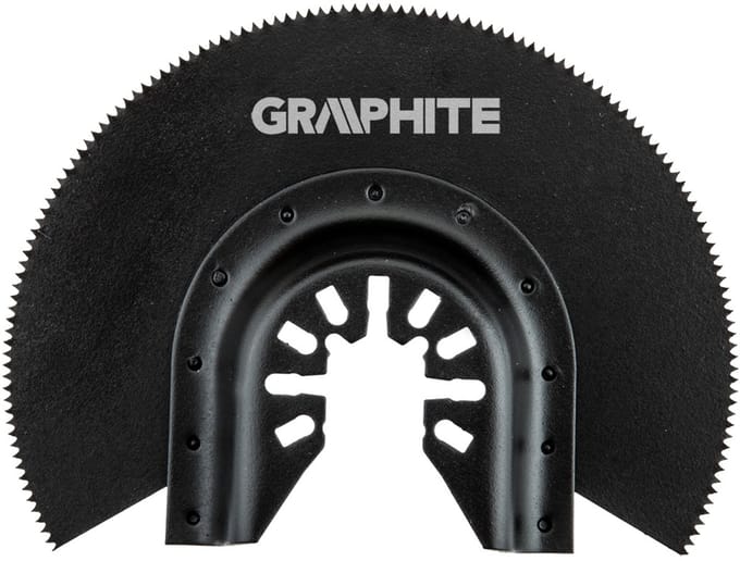 Graphite - Halfronde Blad - HCS voor Hout - 87 mm - 200 Tanden