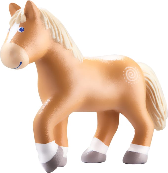 Haba - Little Friends - Poppenhuispop Paard Leopold