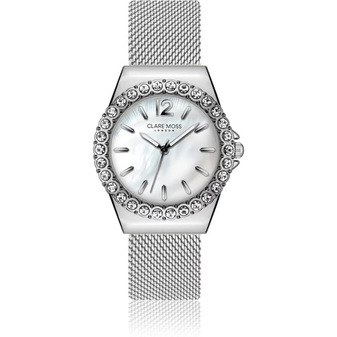 Vrouwenhorloge Clare Moss Mayfair Mesh