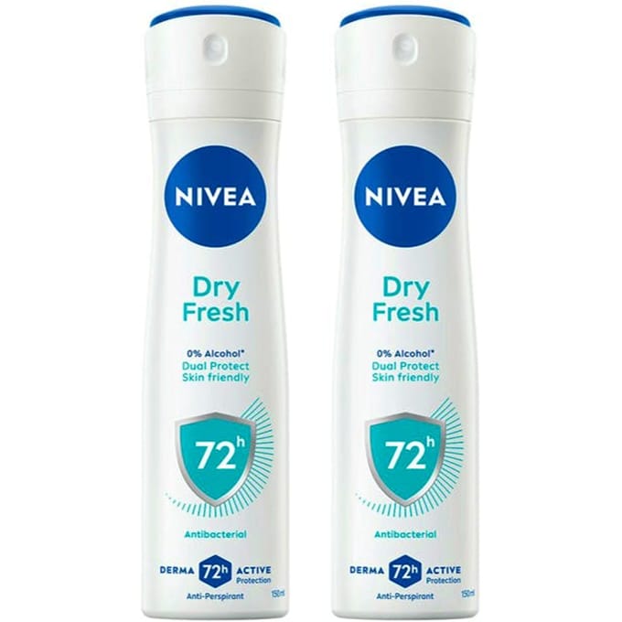 NIVEA Dry Fresh Female Roll on + Dry Fresh Female Spray 50 ml + 150 ml
