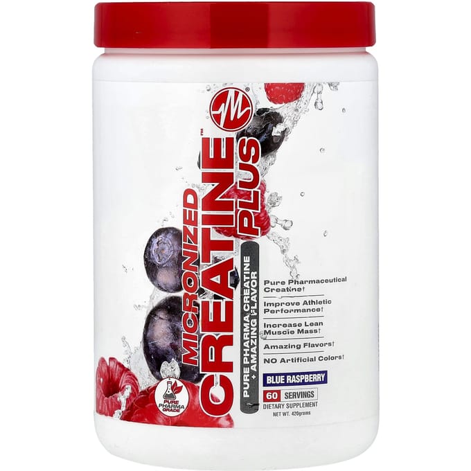 Micronize Creatine™ Plus, Blauwe Framboos, 420g