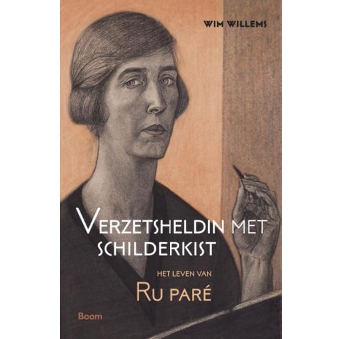 Verzetsheldin Met Schilderkist - Wim Willems