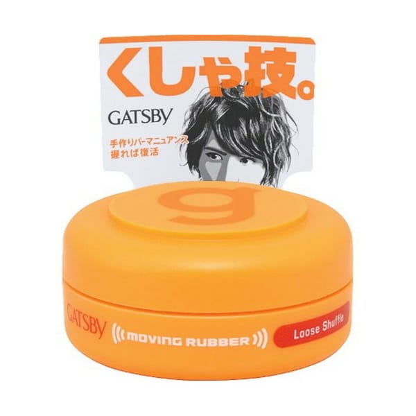Mandom - Gatsby Moving Rubber - 15g - Loose Shuffle Orange