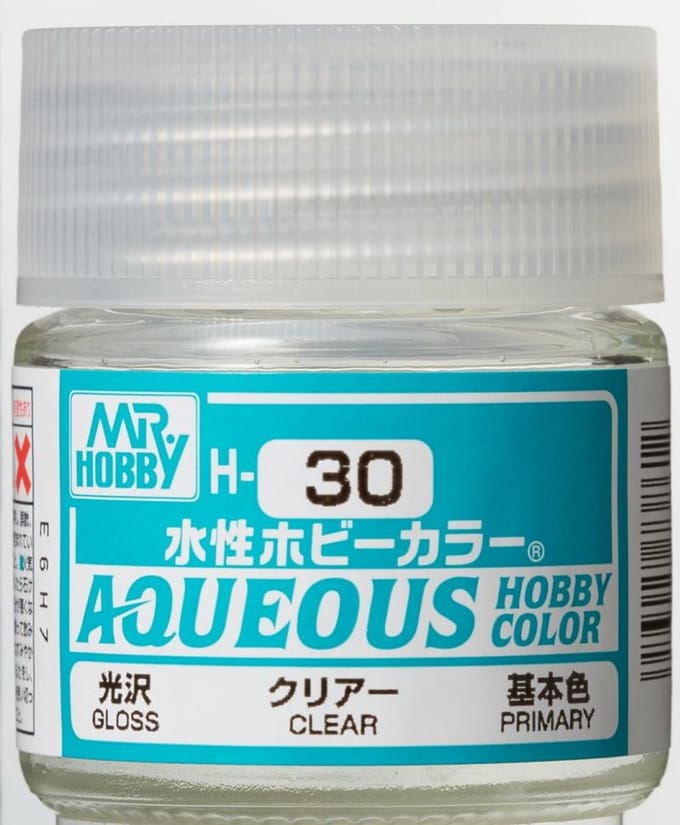 Gunze H-030 - Gloss Clear - Mr. Hobby Aqueous Modelbouwverf 10ml