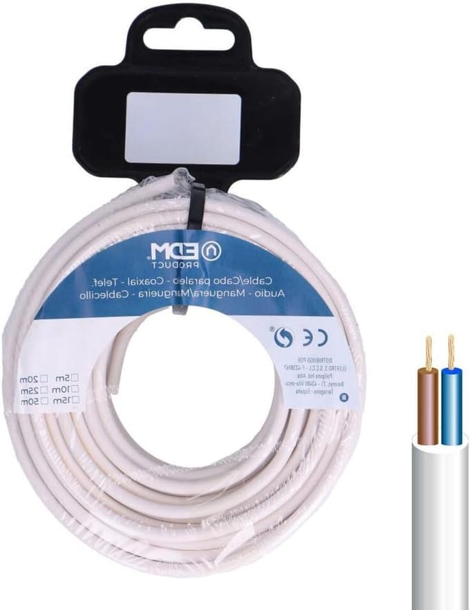 Slanghaspel - Slanghouder - Tuin bewateren - Flexibel en robuust - 20 meter - Wit