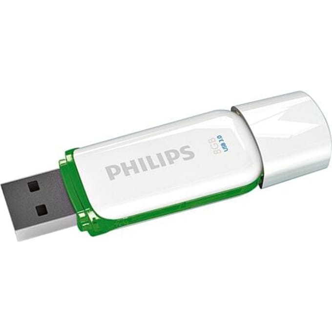 Philips USB 3.0 - 8GB - snow edition - green