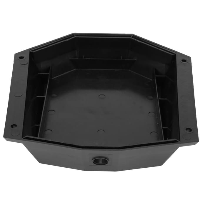 Vierwielig Elektrisch Skateboard Longboard Gescheiden Plastic Batterijdoos met Laadpoort black