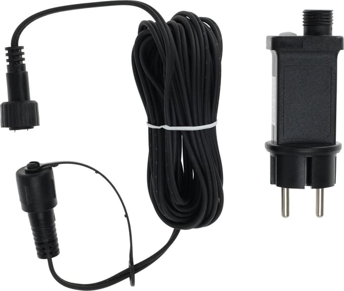 Start-adapter INCL Timer - Voor Koppelbare Kerstverlichting - 5 meter