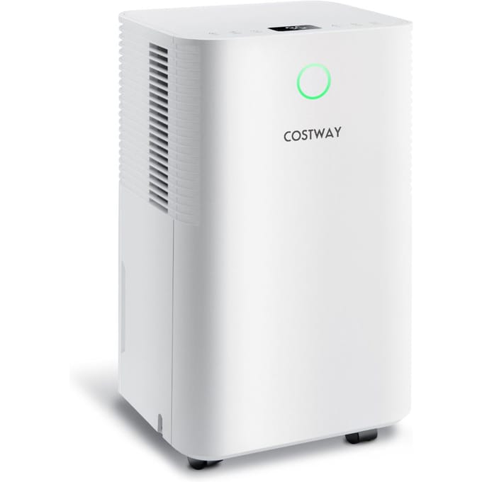 15L Mobiele Ontvochtiger voor 15㎡ – Stil & Efficiënt – 25,5 x 22 x 45 cm – Wit