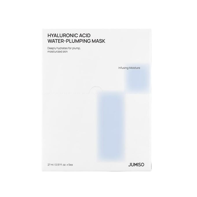 [Jumiso] Hyaluronic Acid Water-Plumping Mask 27ml*5EA white