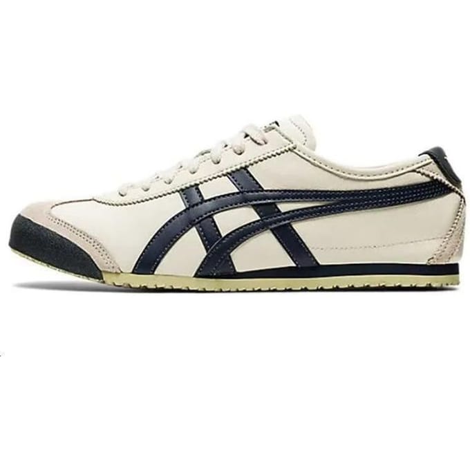 Onitsuka Tiger Mexico 66 Birch Peacoat Baskets Unisexe Crème 1183C102-200 39.5 beige