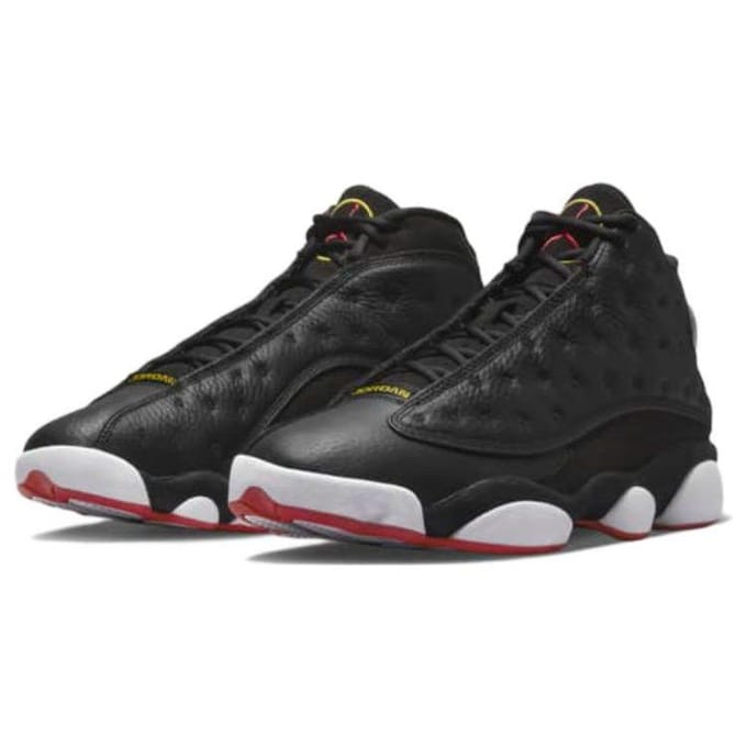 Air Jordan 13 Retro Playoff 2023 Unisex Sneakers Zwart True-Rood Wit 414571-062 45