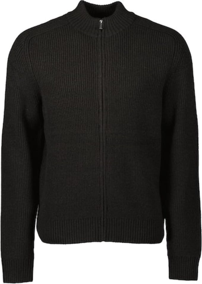 Blue seven heren - Vest 376456 zwart dun maat L