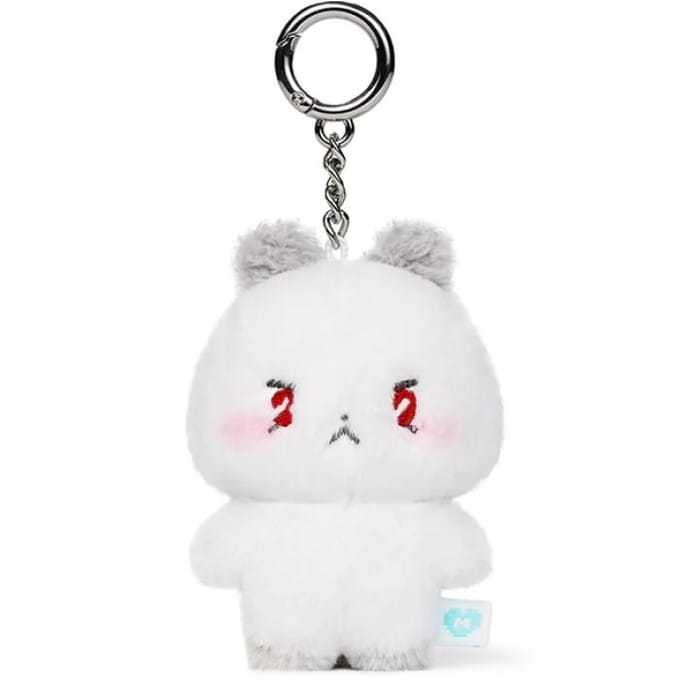 PLAVE [2e Jubileum Pop-Up Store: Fijne Plave Dag] MMMM Pluche Sleutelhanger Eunhu white