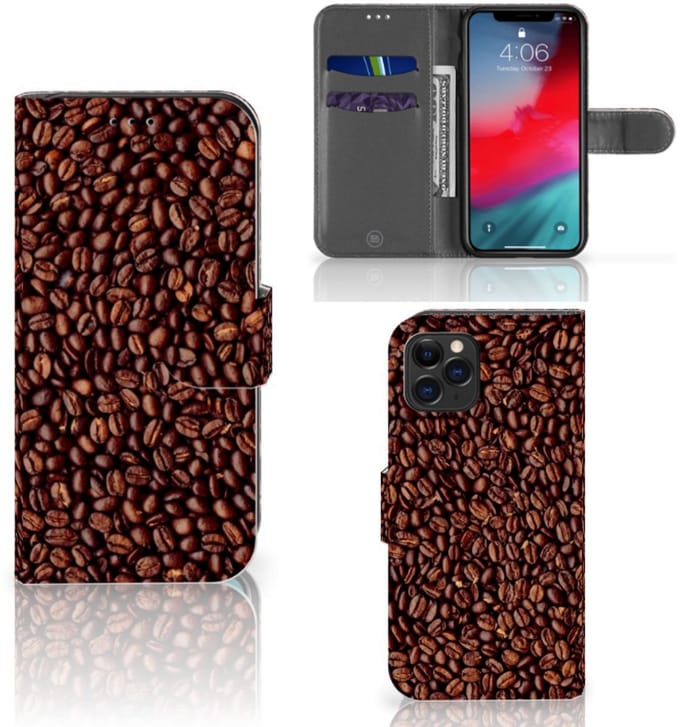 Apple iPhone 11 Pro Book Cover Koffiebonen