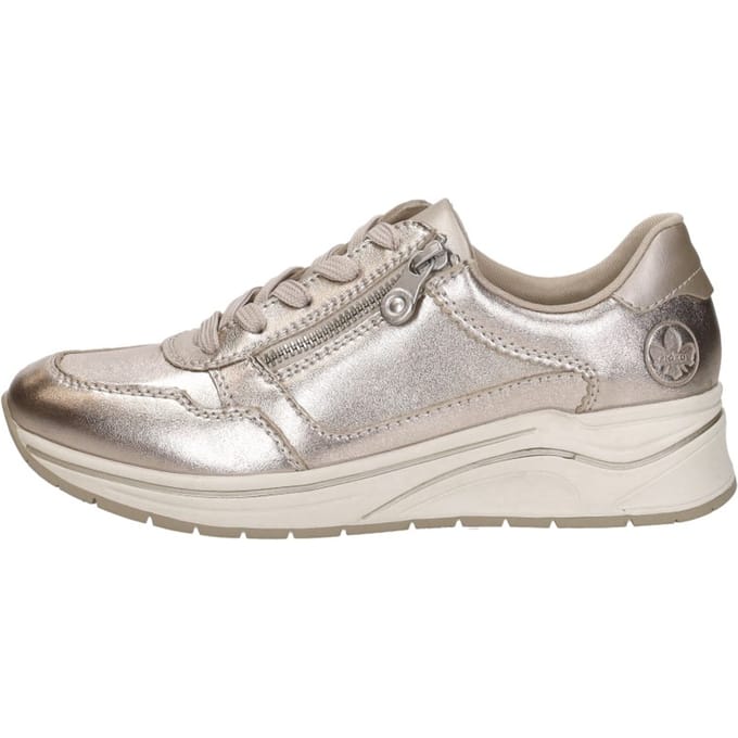 Rieker Sneakers Laag Sneakers Laag - goudkleur - Maat 40