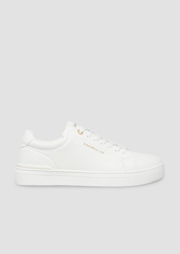 Lederen uitstraling casual sneakers s.Oliver