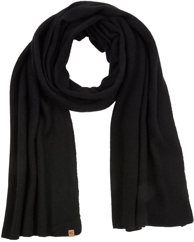 camel active Sjaal van puur kasjmier - Maat womenswear-OS - Zwart