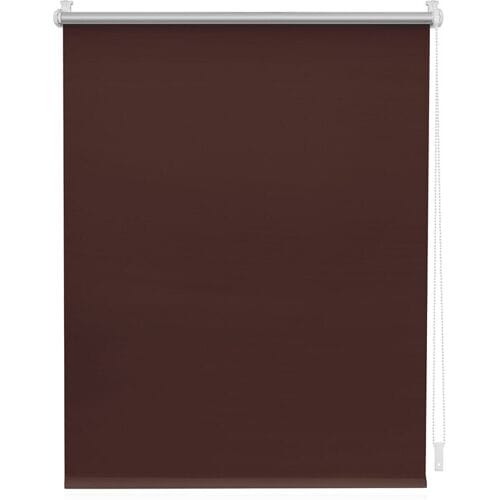 LICHTBLICK Thermo-rolgordijn Klemmfix (Bruin, 65 x 150 cm)