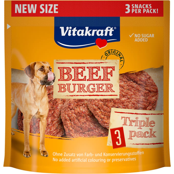 Vitakraft Beef Burger 1x 3 st. - Hondensnack