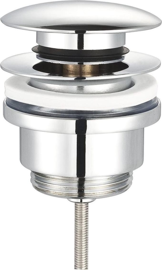 Royal Plaza Merlot designplug 1 1/4 afsluitbaar chroom