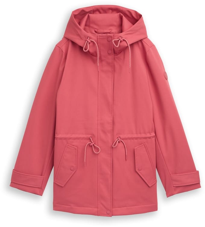Tom Tailor - Parka van waterafstotend materiaal - Maat M - cozy pink