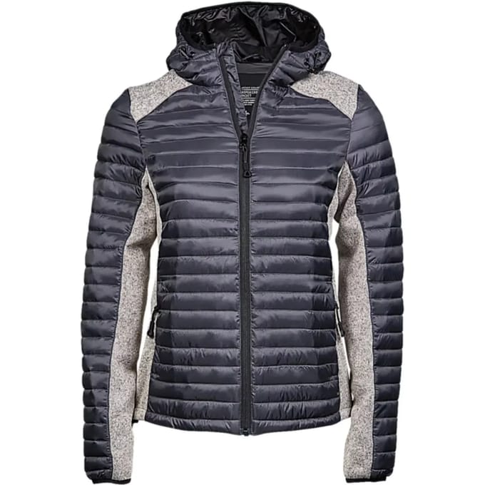 Tee Jays - Women´s Hooded Outdoor Crossover Jacket - Space Grey - S