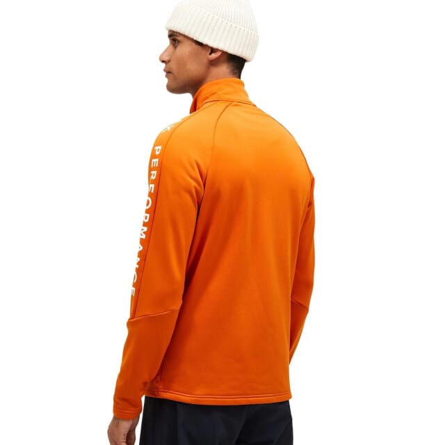 Peak Performance Rider Zip Fleecevest heren Bruin XL