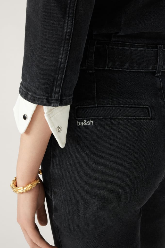 BA&SH Jumpsuit Blackstone Maat: 42 | Jumpsuits Outlet | Dames | Zwart