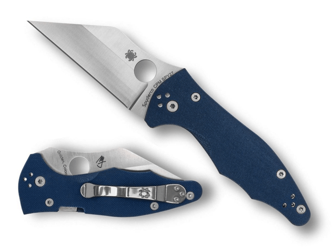 Spyderco Yojimbo 2 Cobalt Blue CPM SPY27 PE