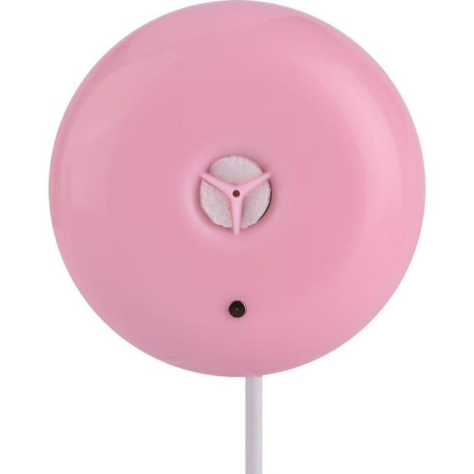 Draagbare Mini Donutvormige USB Vernevelaar Luchtbevochtiger voor Huis Kantoor Auto Wit pink
