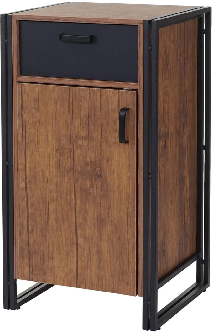 Ladekast MCW-A27, ladekast, 90x50x43cm 3D structuur MVG-gecertificeerd, wild eiken look