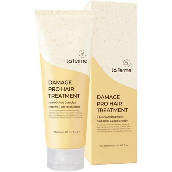 La Ferme Damage Pro Haarbehandeling Masker voor Haar Regenererend en Hydraterend 250ml