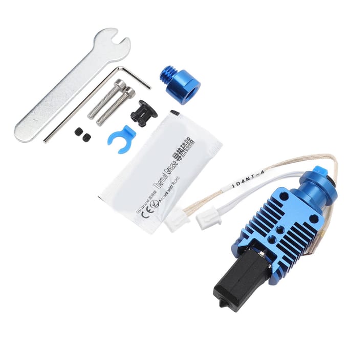 3D Printer Hotend Kit Hittebestendig Hoge Snelheid Printen Hot End Kit voor Ender 3 V2 Pro white