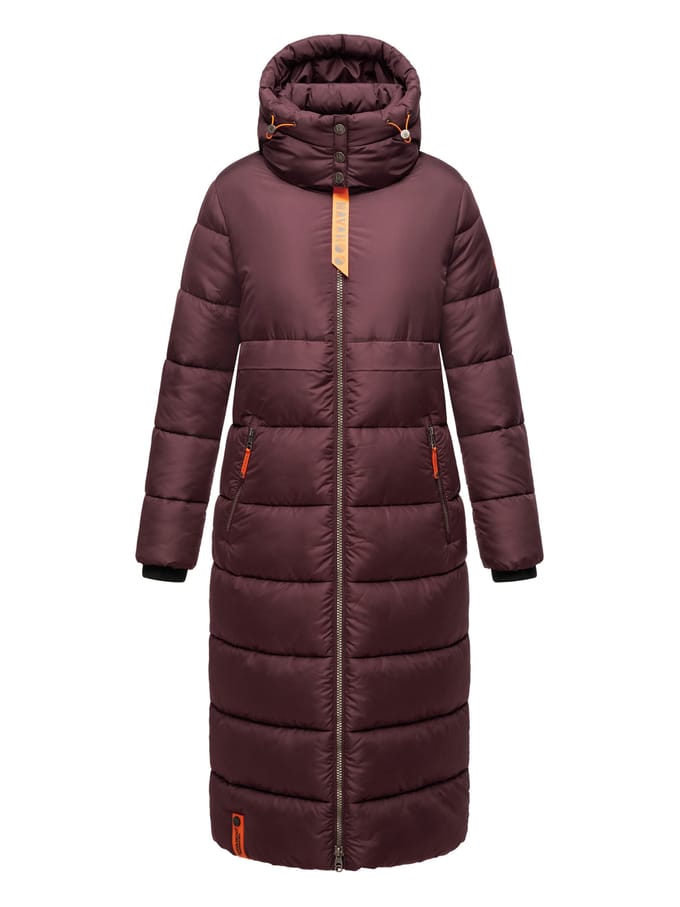 Navahoo dames gewatteerde wintermantel Kristallblume – Warm & Trendy