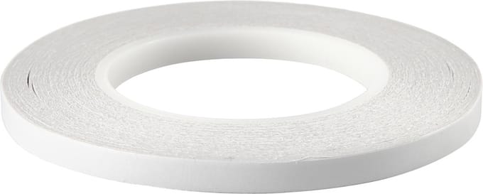 Dubbelzijdig Plakband, B: 9 mm, 6x50 m/ 1 doos