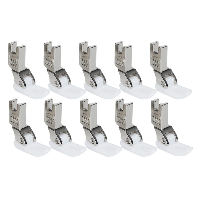 10 Stuks Persvoet Handwerkbenodigdheden Industriële Naaimachine Plastic Accessoires T350 white