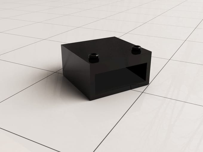Wiesbaden Maaz Stabilisatiestang 120 cm Compleet - Mat Zwart