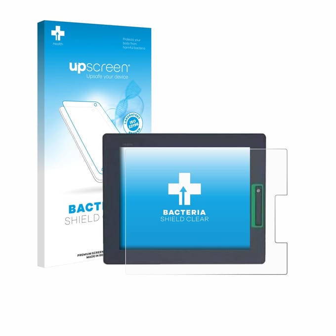 upscreen - Screenprotector voor Schneider-electric HMIDT542 - Folie Beschermfolie transparant antibacterieel