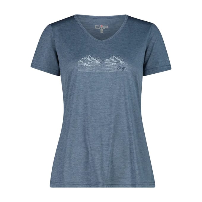 T-shirt met wijde hals voor dames CMP Light
