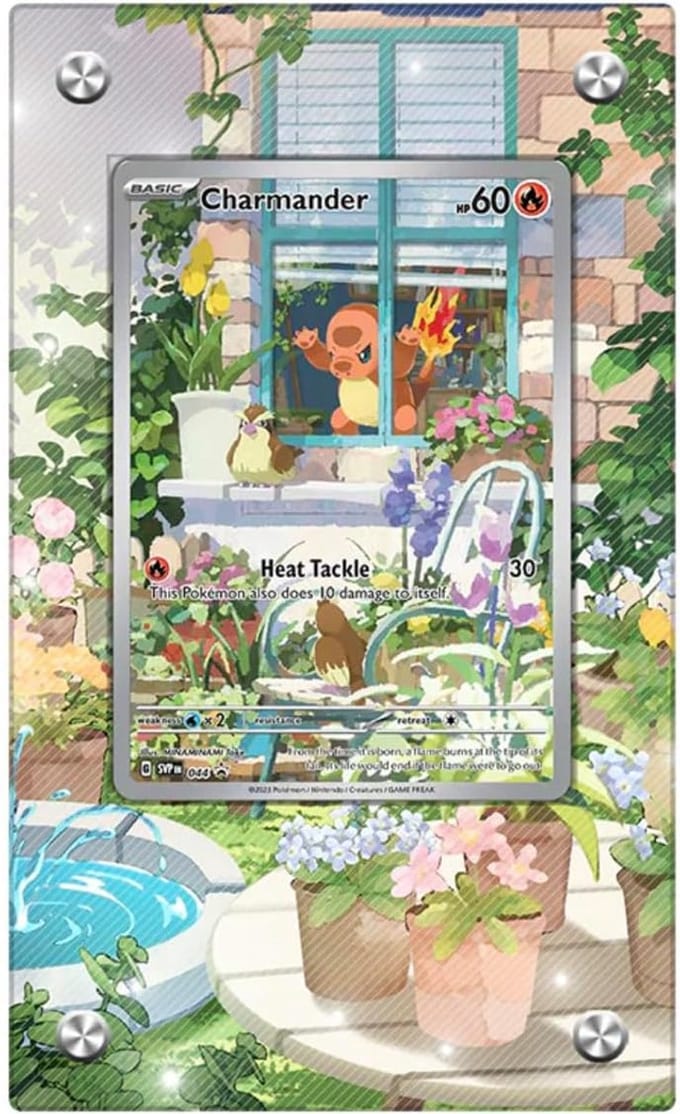 Kaart Beschermhoes - Display Case - Kaarten Presenteren - Uitgebreid Kunstontwerp - Acryl - Helder