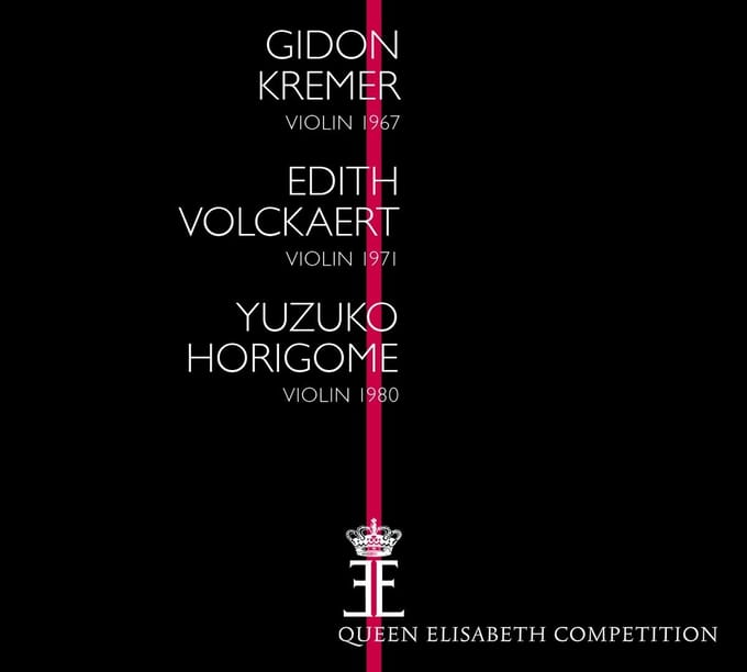 Kremer & Volckaert & Horigome - Queen Elisabeth Competition Violin (3 CD)
