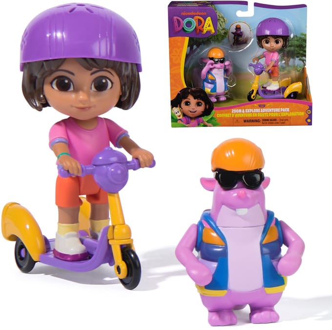 Spinmaster Dora the Explorer Figuren 2-pack - Dora & Tico Speelfiguren & personages