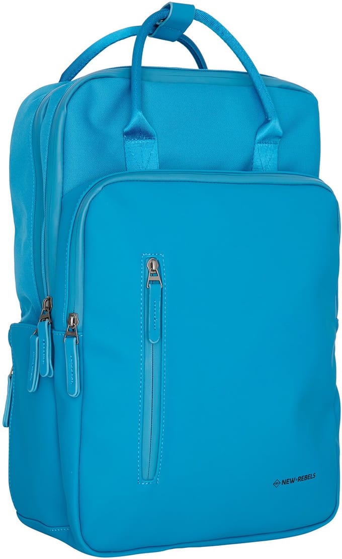 New Rebels Bruce - Milwaukee Rugtas Turquoise 18L Laptoptas 15,6''
