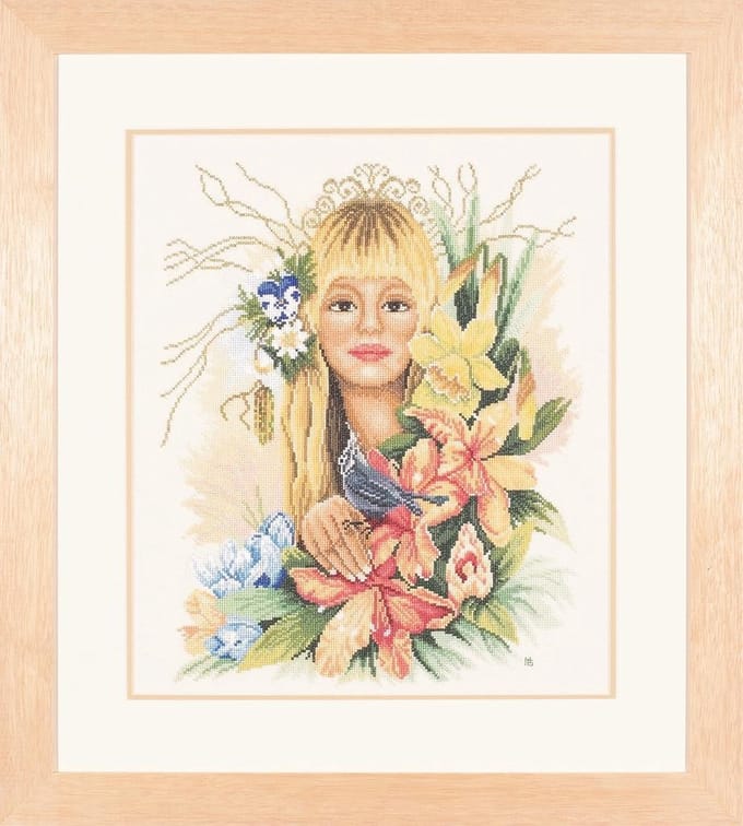 Telpakket kit Lente Bloemenmeisje